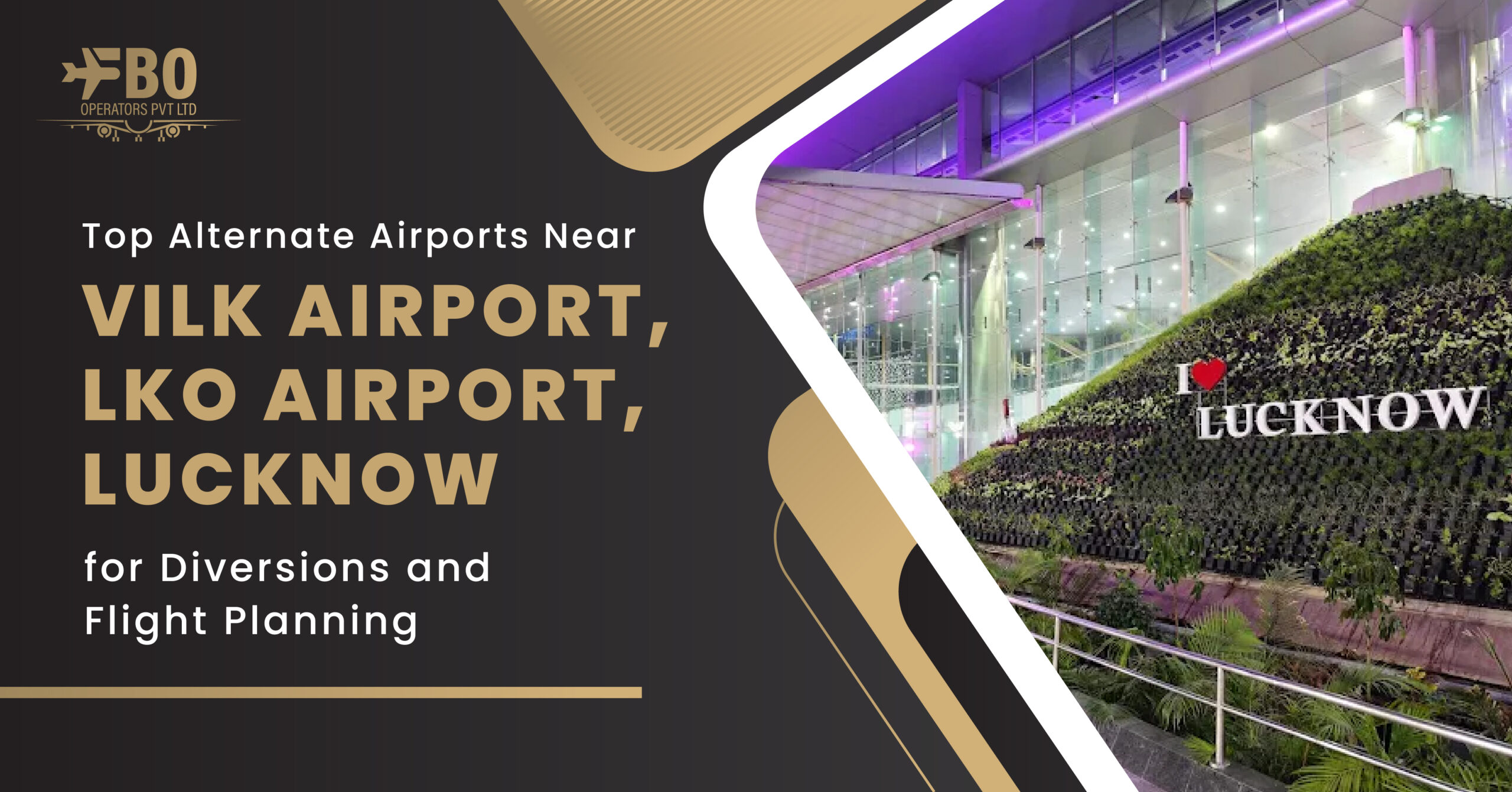 Top Alternate Airports Near VILK Airport, LKO Airport, Lucknow for Diversions and Flight Planning