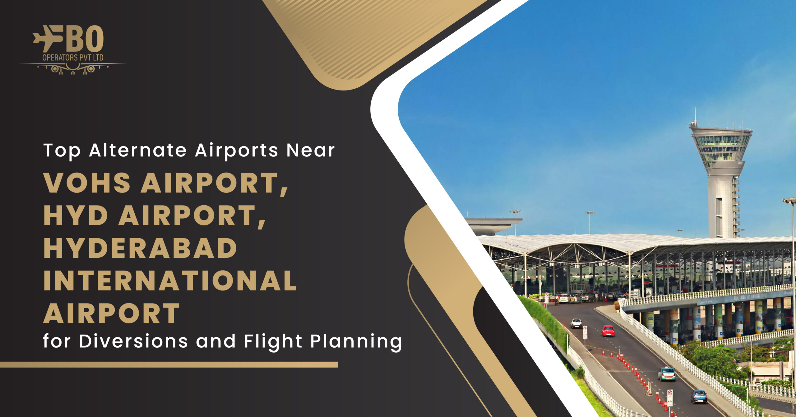 Top Alternate Airports Near VOHS Airport, HYD Airport, Hyderabad International Airport for Diversions and Flight Planning