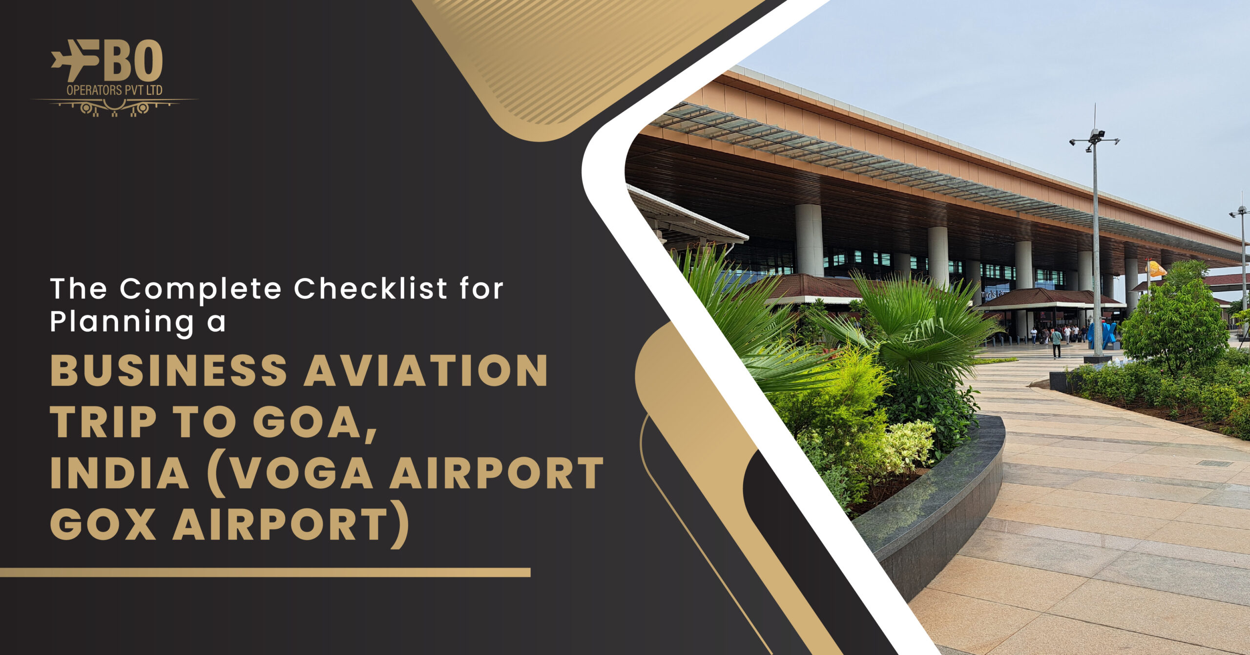 The Complete Checklist for Planning a Business Aviation Trip to Goa, India (VOGA Airport/GOX Airport)