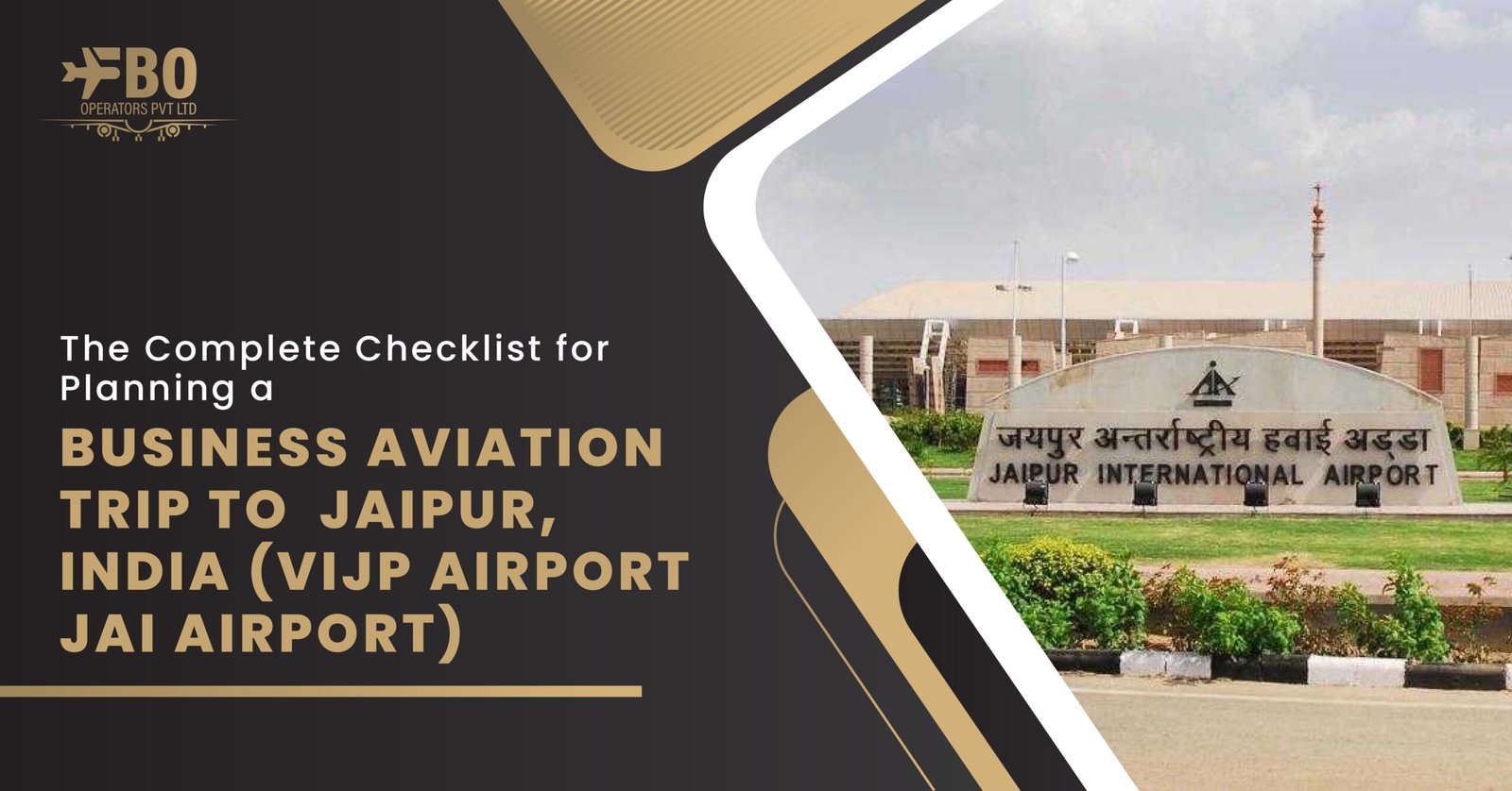 The Complete Checklist for Planning a Business Aviation Trip to Jaipur, India (VIJP Airport/JAI Airport)