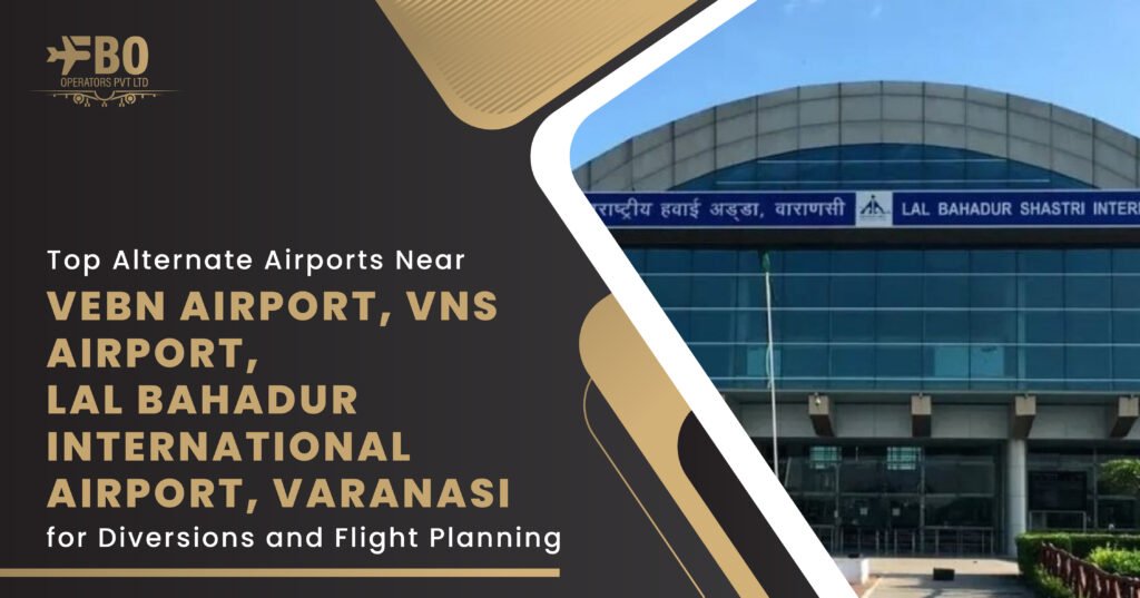 Top Alternate Airports Near VEBN Airport, VNS Airport, Lal Bahadur International Airport, Varanasi for Diversions and Flight Planning