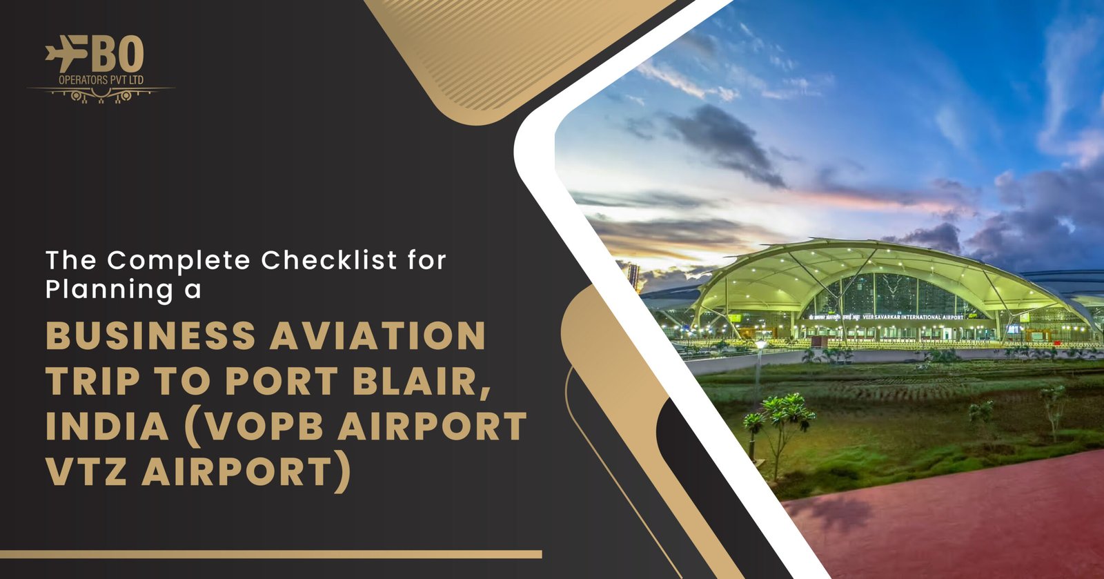 The Complete Checklist for Planning a Business Aviation Trip to Port Blair, India (VOPB Airport/ IXZ Airport)