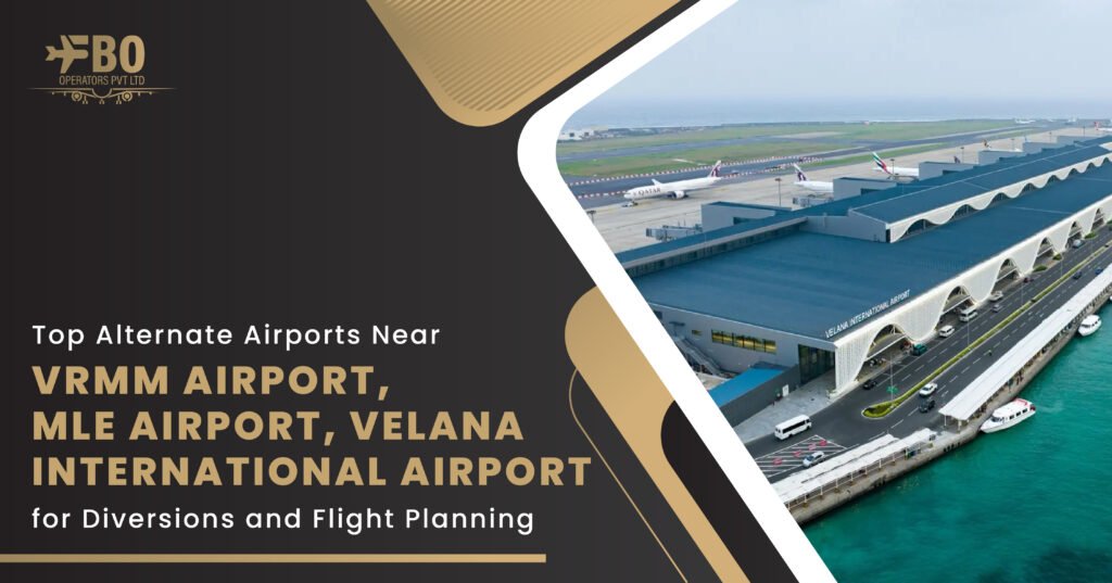 Top Alternate Airports Near VRMM Airport, MLE Airport, Velana International Airport for Diversions and Flight Planning