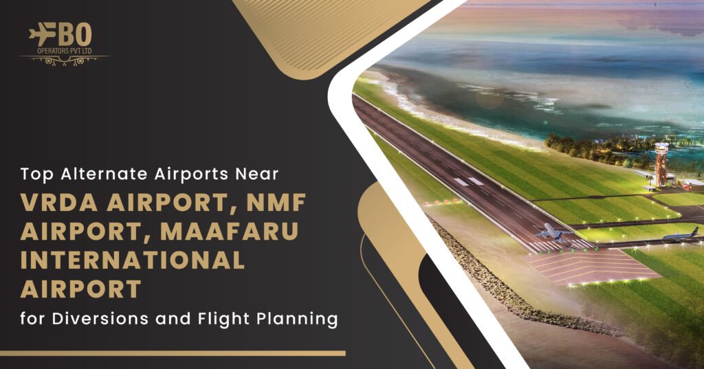 Top Alternate Airports Near VRDA Airport, NMF Airport, Maafaru International Airport for Diversions and Flight Planning